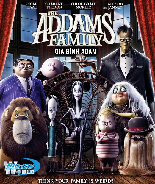 B4345. The Addams Family 2019 - Gia Đình Addams 2D25G (DTS-HD MA 5.1) 
